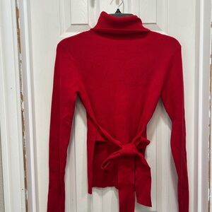Pinkblush Red Turtleneck Sweater